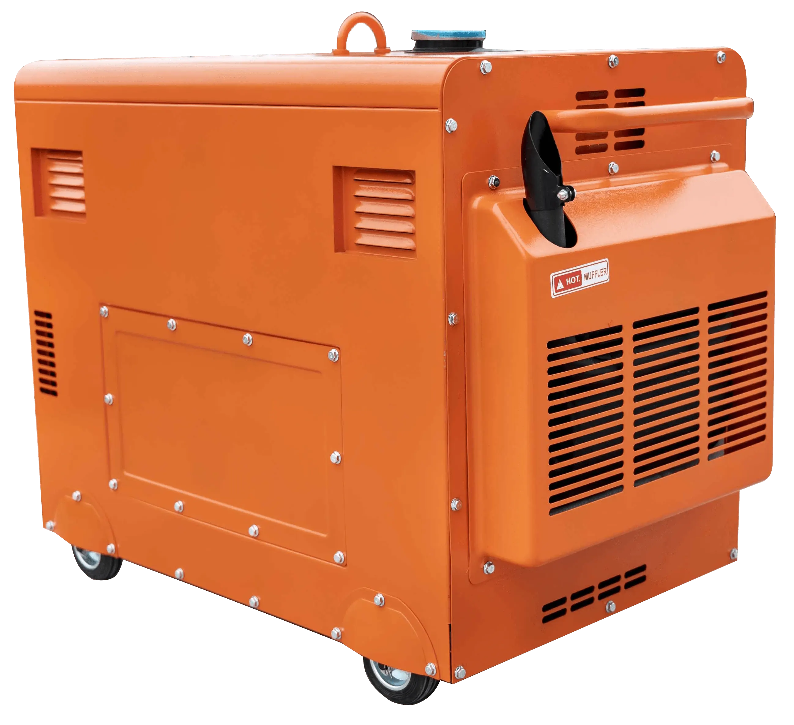 5kVA Sessiz Dizel Jenerat&ouml;r &ndash; Hava Soğutmalı | EMEAN